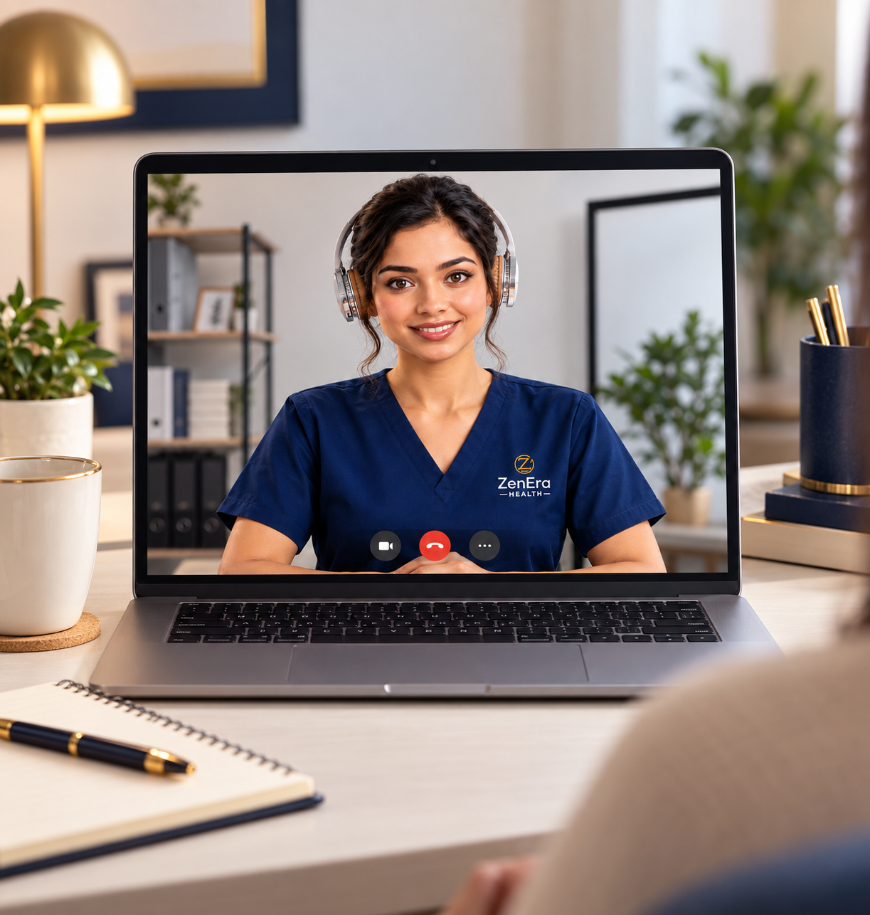 Connect with your AI assistant via video call